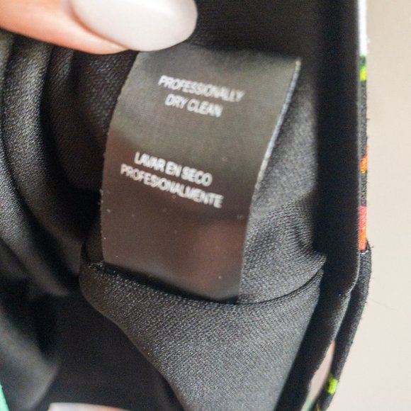 Nicole Miller 3/4 Sleeve Floral Print Midi Dress - Picture 9 of 9